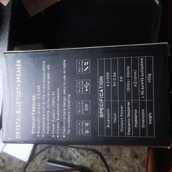 Wireless Bluetooth RGB LED Modes Button Speaker - Picture 12 of 12